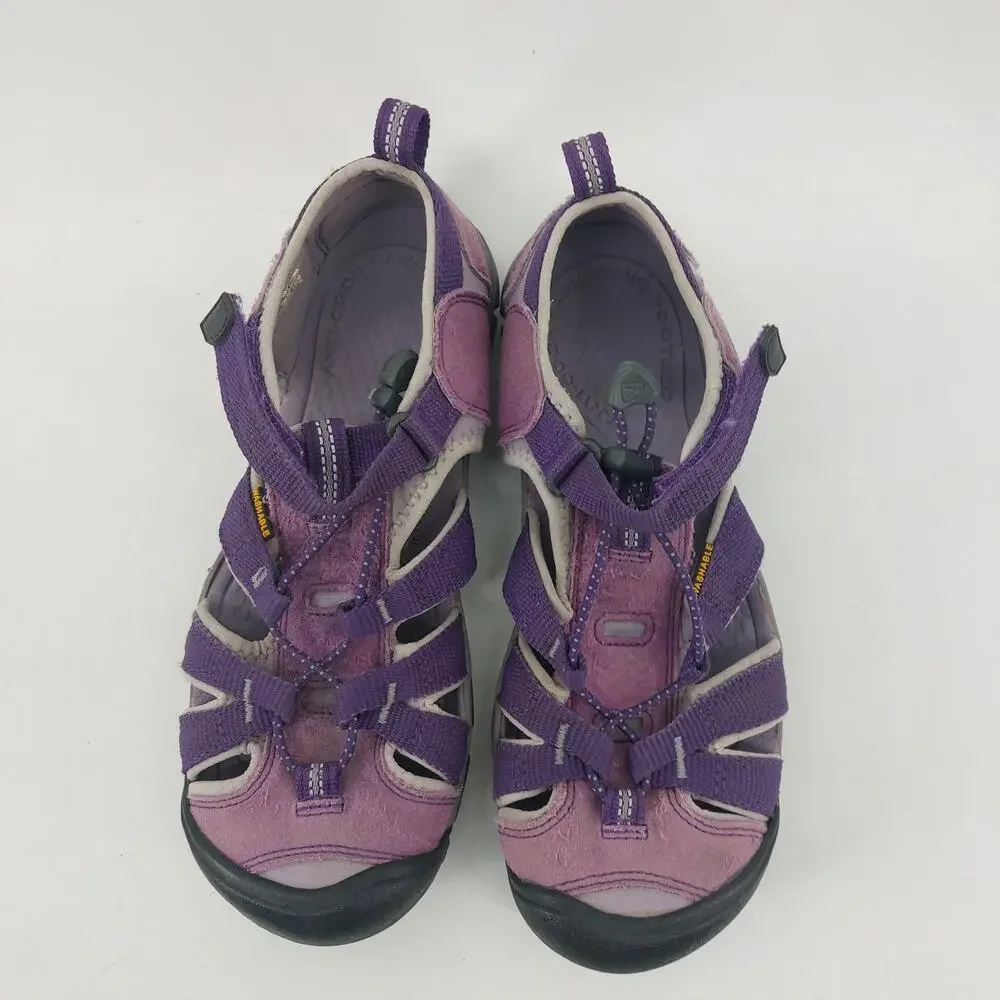 Keen Girls Size 5 Purple Sandals Outdoors Gorpcore Hiking Water